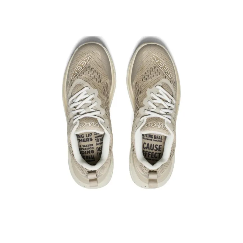 KEEN WK400 Cushioning Anti-Slip Wear-Resistant Breathability Low-Top Casual Shoes Women's Beige-3