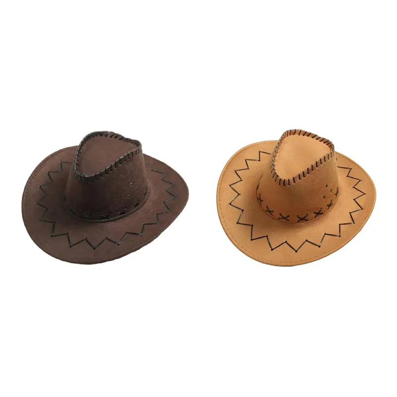 JW Artificial Leather Bucket Hats Unisex-6