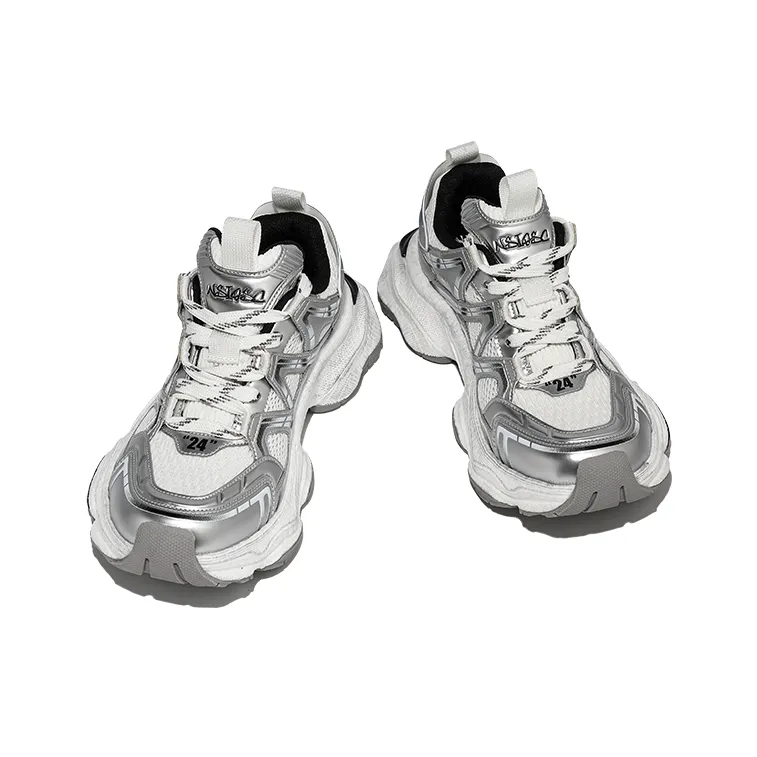 NSIOSC Warm Cushioning Coverage Height Increasing Support Low Top Chunky Sneakers Unisex-2