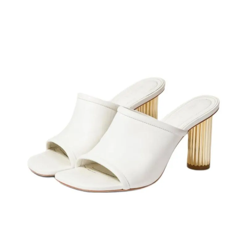 JONATHAN SIMKHAI Slide Slippers Women's White-3