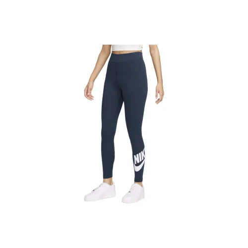 Nike Sportswear Classics Sports Pants Women's Military Arsenal Marine Blue