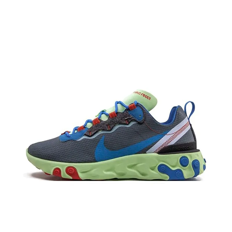 Nike React Element 55 Volt Dark Grey Photo Blue-0