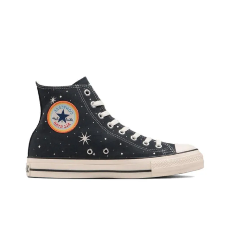Converse ALL STAR Ⓡ WP HI / E.T. Durable Breathable High Top Canvas Shoes Unisex Black-1
