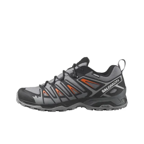 SALOMON X Ultra Pioneer Outdoor Shoes Men Low-Top Gray Black