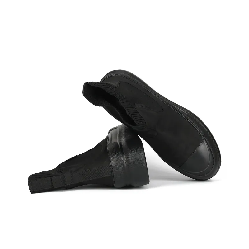 Thai Points Durable Breathable Casual Shoes Men's Black-3