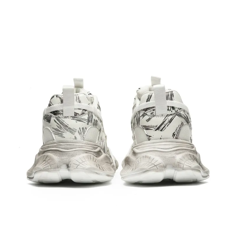 AiJP Cushioning Anti Slip And Wear Resistant Coverage Low Top Chunky Sneakers Unisex-4