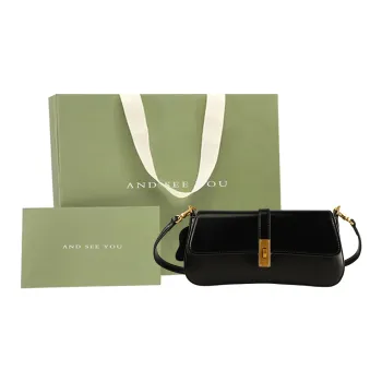 ANDSEEYOU Cow Leather Shoulder Bag Women's