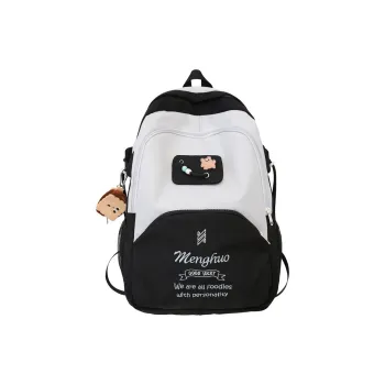 NOMK Oxford Backpack Handbag Women's Black/Yellow/Green/White/Brown