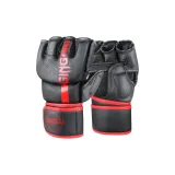 Snow Leopard Half Finger Black Red