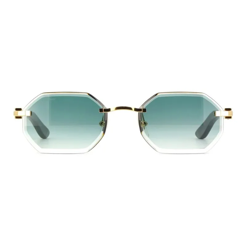 Cartier Geometric Frame Sunglasses-1