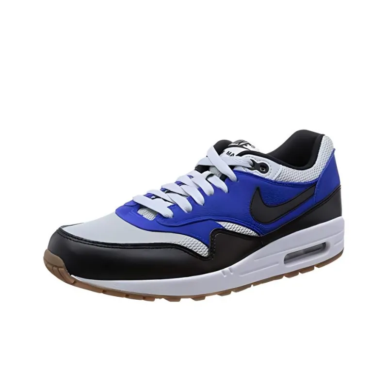 Nike Air Max1 Essential Grey Mist/Black Lyon Blue-2
