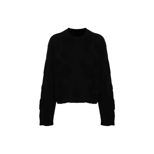 HELIOT EMIL Spiral-knit Cropped Jumper