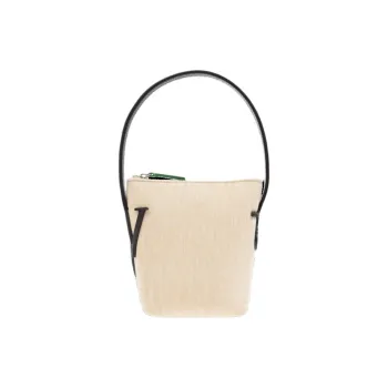 JW Anderson Anchor Chenille Mini Top Handle Bag