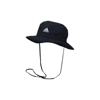 Adidas Polyester Bucket Hats Unisex Marine Blue