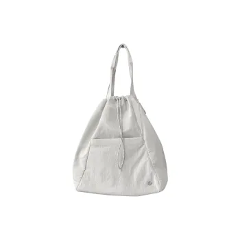 Lululemon Polyester Handbag, Shoulder Bag Women's Steam Gray