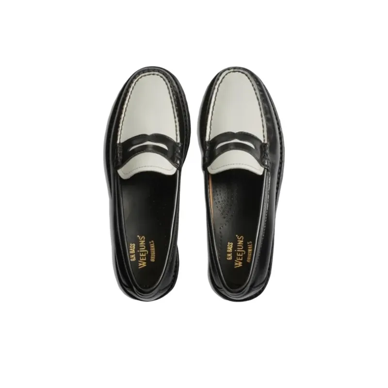 G.H. Bass & Co. Whitney Lug Weejuns Loafers Women's Black-3