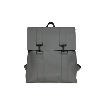 Rains Polyester Backpack Large Size Unisex Multiple Colors