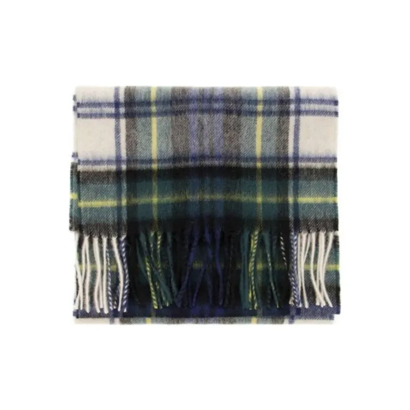 BARBOUR Tartan Fringed Edges Scarf-1
