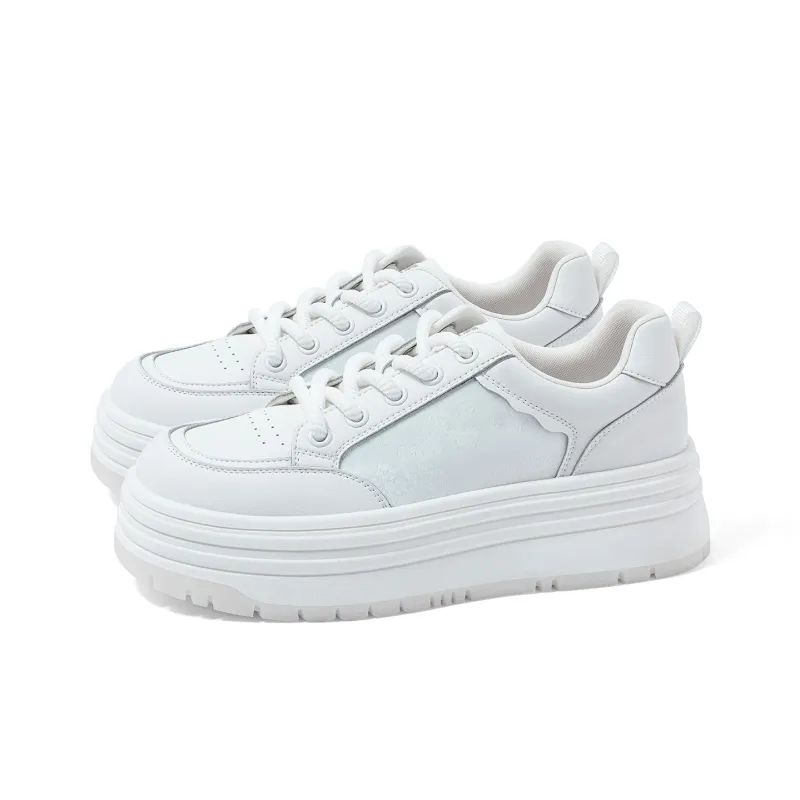 COMELY Casual Shoes Women's Low Top Ecru-1