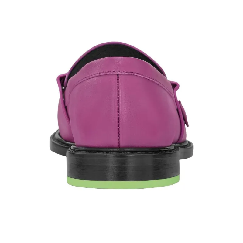 LONGCHAMP BOX-TROT Loafers Women's Purple-3