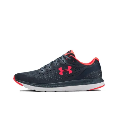 Under Armour Charged Impulse 1 Running Shoes Unisex Low-Top Blue/Pink