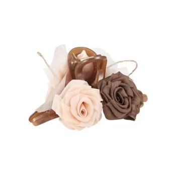 Peach Tea Hair Clips Women's
