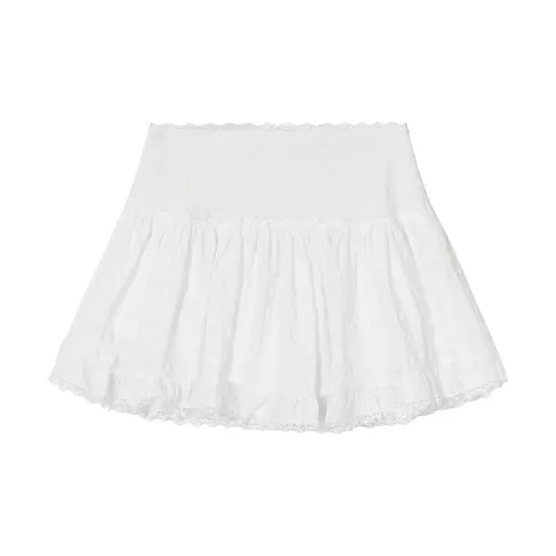 STARFEI Casual Short Skirts Women's White