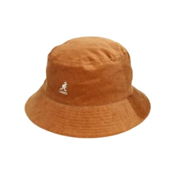 KANGOL Cotton Bucket Hats Unisex Brown