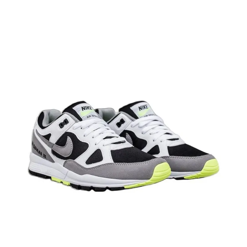 Nike Air Span Ii White Dust Volt Black-2