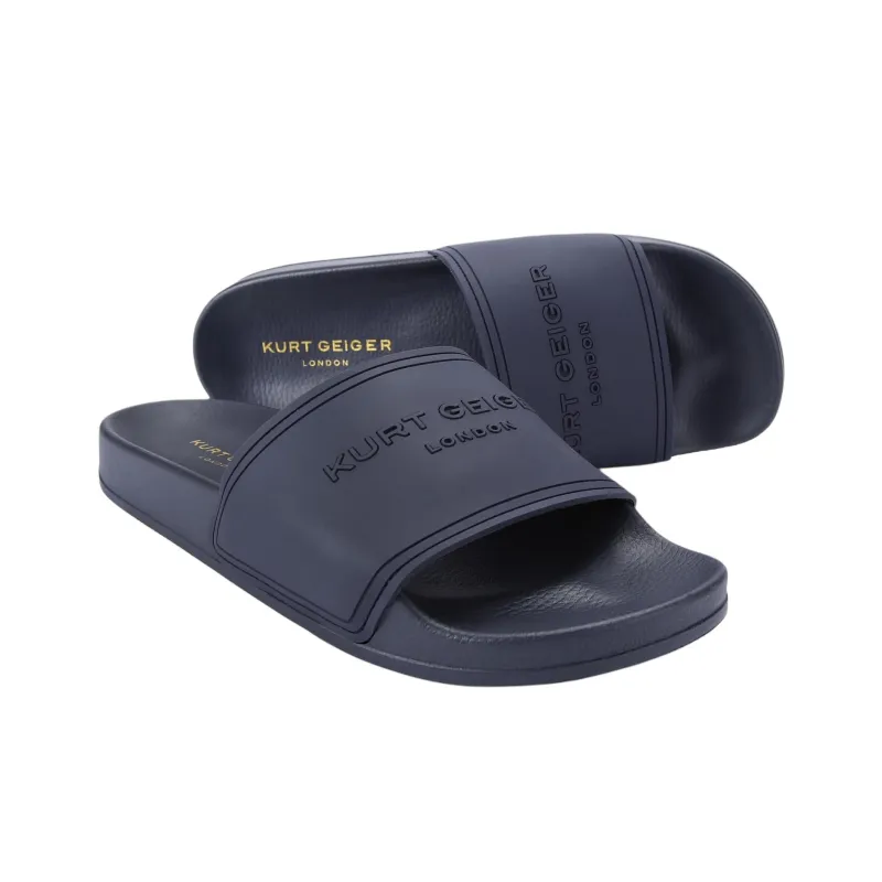Kurt Geiger London Slide Slippers Men's Marine Blue-2