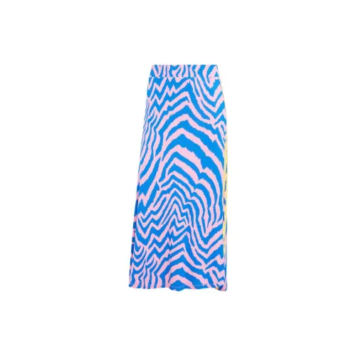 Adidas Originals X FARM RIO Casual Long Skirts Women's Pink