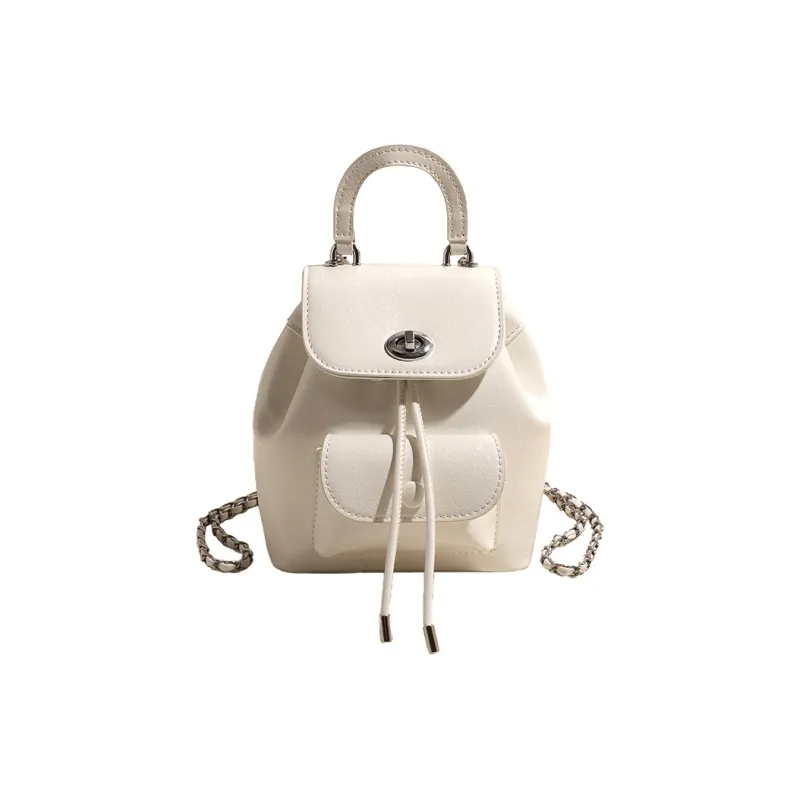 MINLUBAOLUO PU Casual Versatile Design Backpack For Commute And Travel Regular Women's Multicolor-7