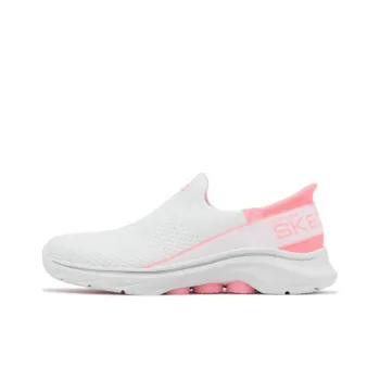 Skechers GO WALK 7 Hands Free Slip Ins Durable Breathable Low Top Casual Shoes Women's White