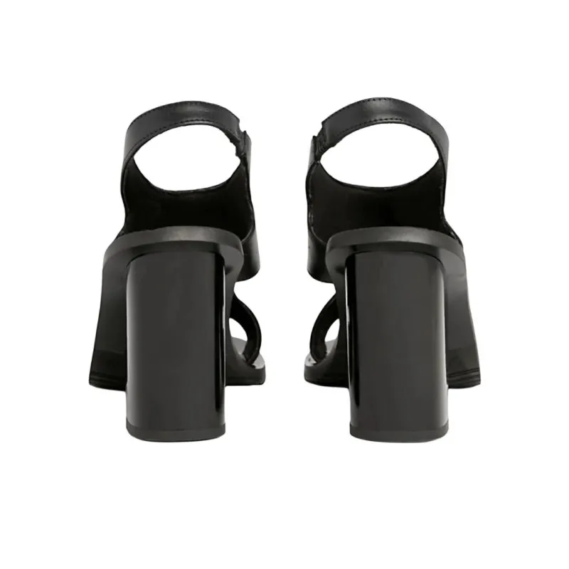 CALVIN KLEIN Strap Sandals 10.5cm Women's Black-4