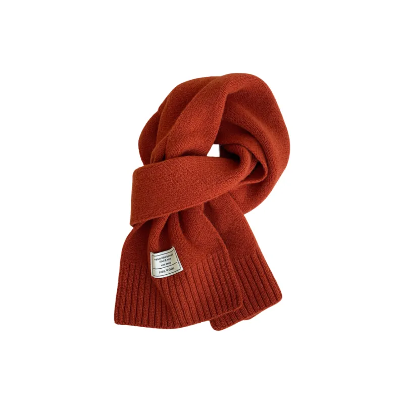 MITHAOL KUSC Wool Knit Scarves Women's-3