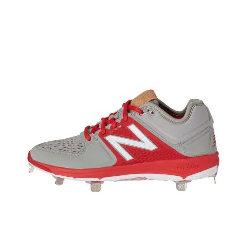 New Balance 3000 V3 Anti-Slip And Wear-Resistant Lightweight Low-Top Training Shoes Men's Gray Red