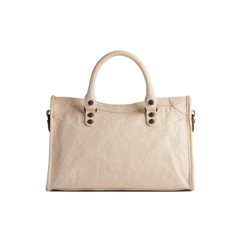 Balenciaga Le City Stud Detailed Small Tote Bag-4