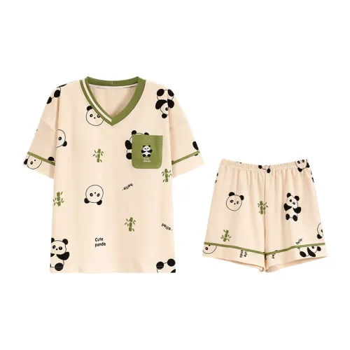 MIIOW Pajama Set Women's Apricot