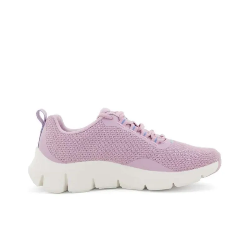 Skechers Flex Comfort Cushioning Wear-Resistant Low-Top Casual Shoes Women's Light Pink-1