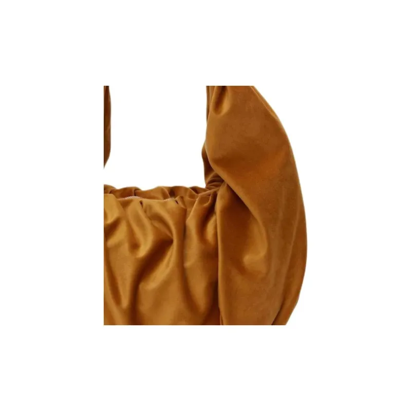 JW Anderson Ruffle Shopper Velvet Shoulder Bag-4