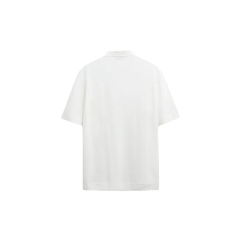 ZARA Polo Shirt Men's Frosted White-1