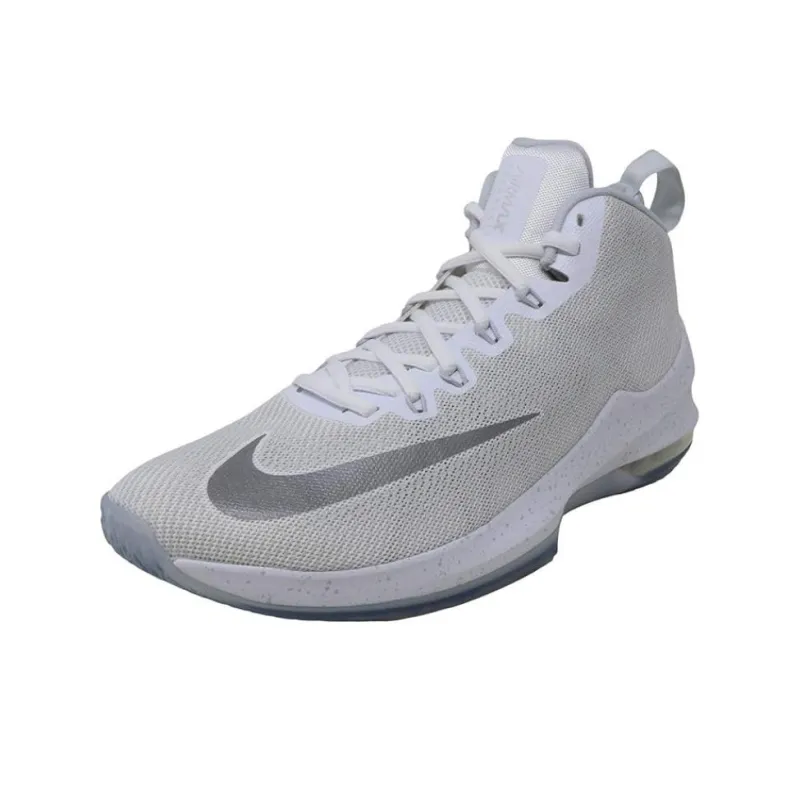 Nike Air Max Infuriate Mid White Metallic Silver-2