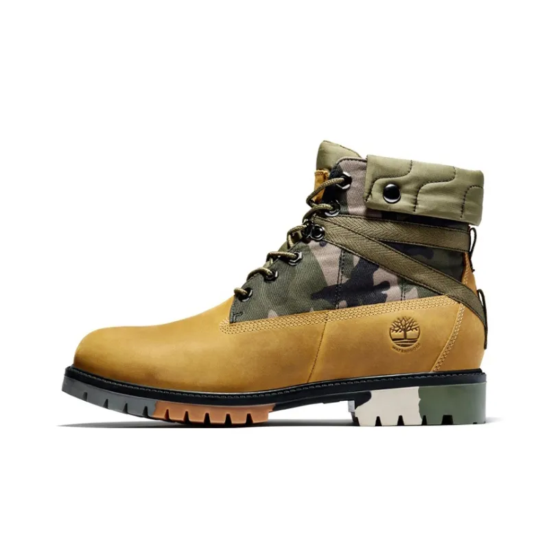 Timberland Heritage EK+ 6 Inch Waterproof Boot 'Wheat Green Camouflage'-0