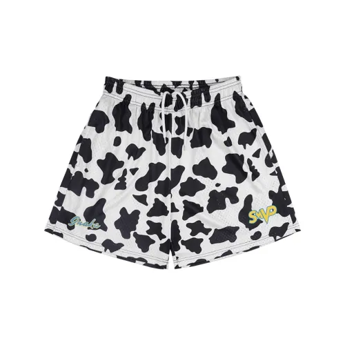 BKCXZICE Basketball Shorts Men Milk Cow Shorts