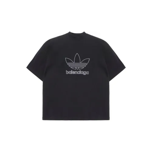 Adidas X Balenciaga T-Shirts Men Black