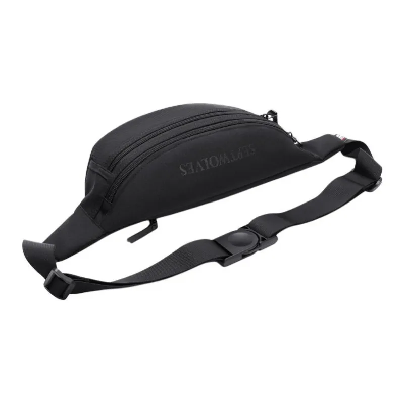 SEPTWOLVES Fabric Sling Bag, Shoulder Bag, Crossbody Bag Regular Men's Black-2