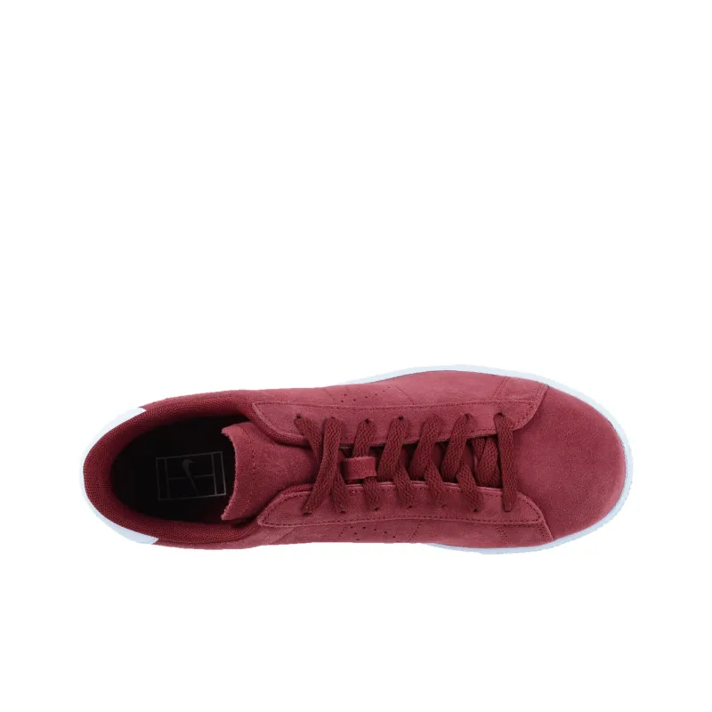 Nike Tennis Classic Cs Suede Cushioning, Wear Resistant Low Top Skateboard Shoes Unisex Red-3