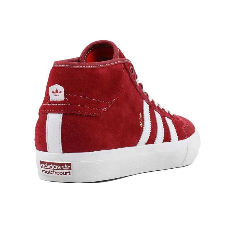 Adidas Matchcourt Mid Marc Johnson Red-2