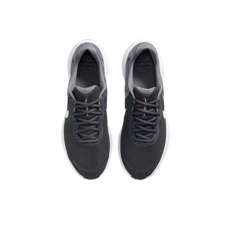 Nike REVOLUTION 7 Slip Resistant And Abrasion Resistant Support Low Top Casual Running Shoes Men's Black-3