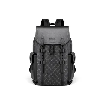 FAIRWHALE PVC Backpack Laptop Bag Regular Unisex Multicolor